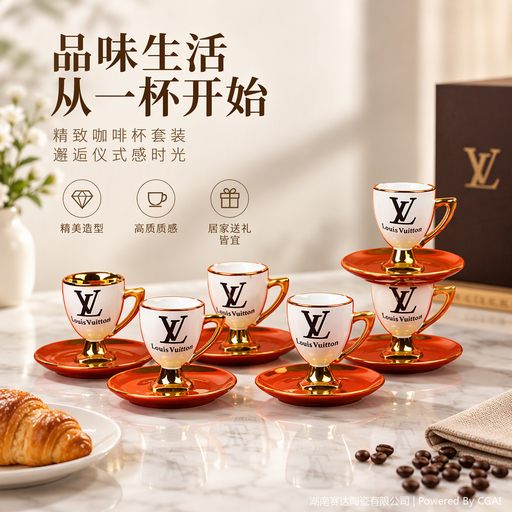 多功能咖啡具套装家用便携咖啡杯咖啡壶咖啡勺咖啡过滤器组合套装实用耐用