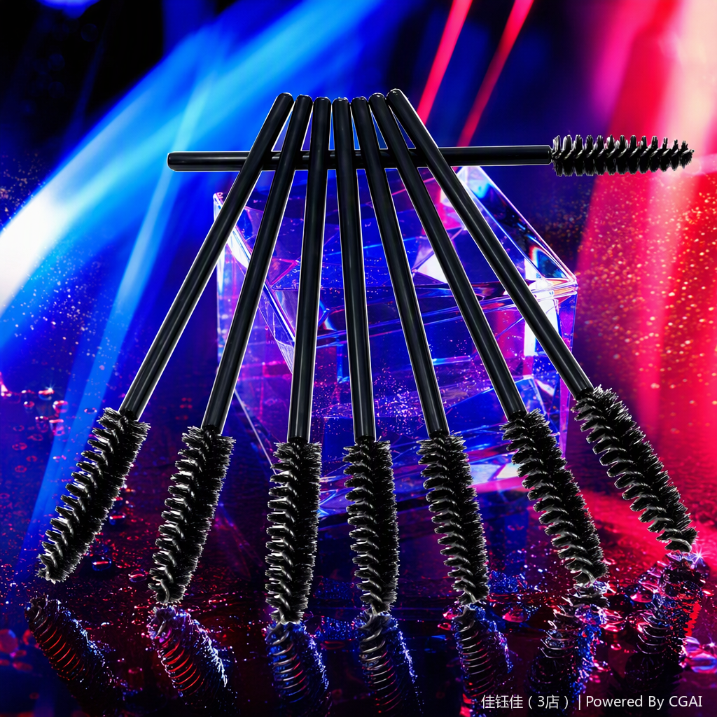 Professional multi-functional eyebrow brush makeup tool, fine and soft bristle eyebrow modification brush, natural and long-lasting, suitable for both men's and women's makeup details Picture