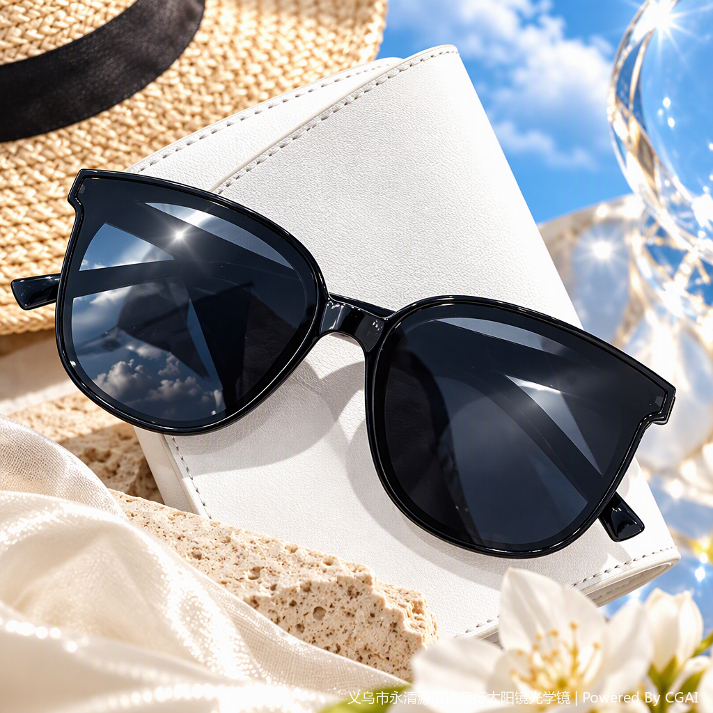 Fashionable polarized sunglasses for men and women, trendy sunglasses for UV protection, casual driving sunglasses for men and women Item Picture
