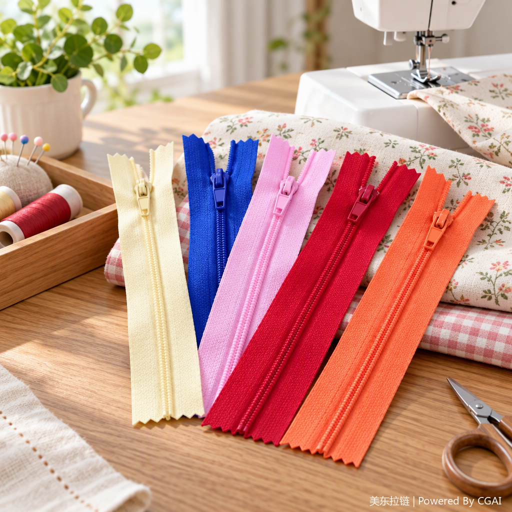 High-quality zipper leather accessories, wear-resistant and durable clothing and bag accessories, textile special accessories Specification image