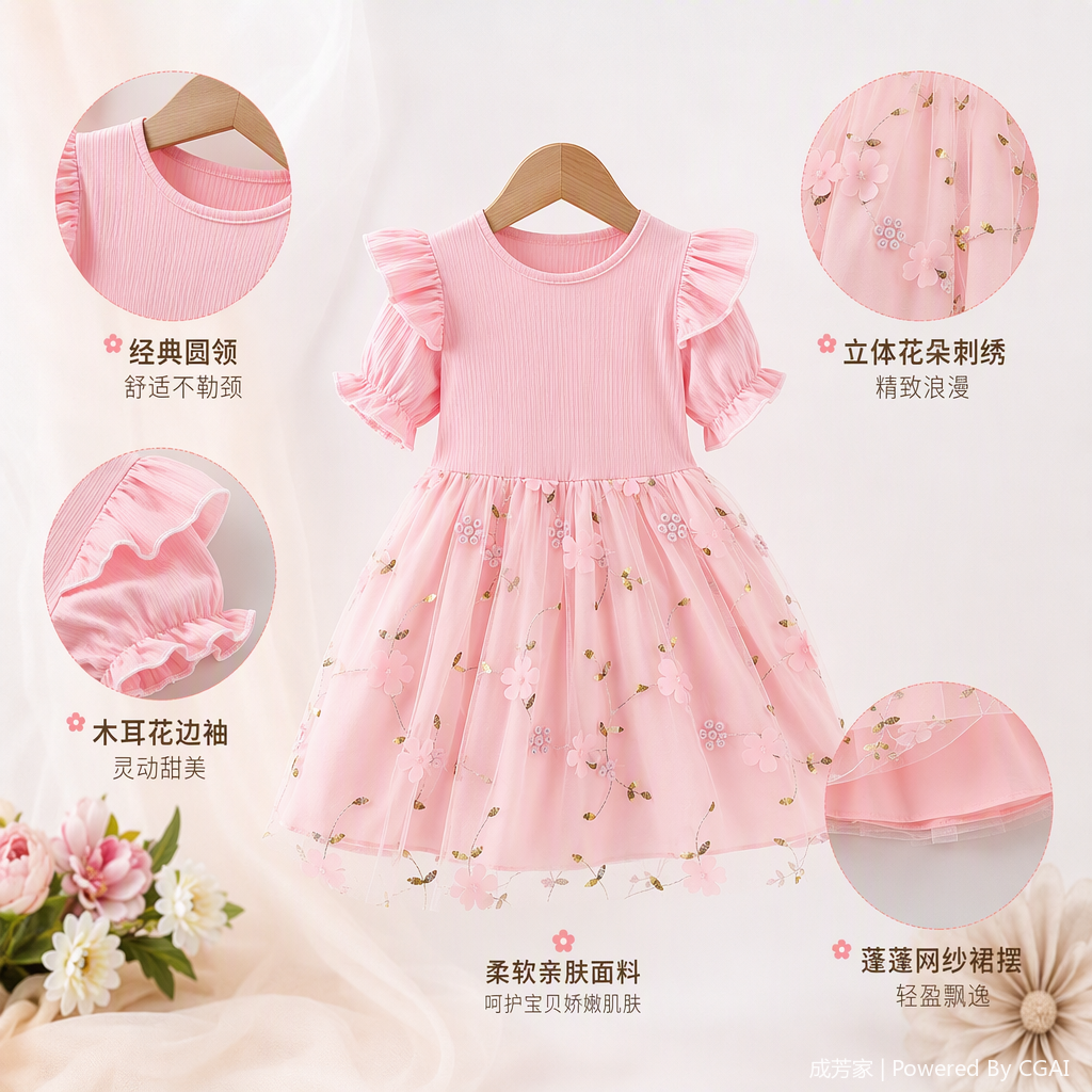 This fashionable and elegant long dress is a perfect choice for women's spring and summer temperament, slimming and versatile. It's a trendy new style that exudes a strong presence details Picture