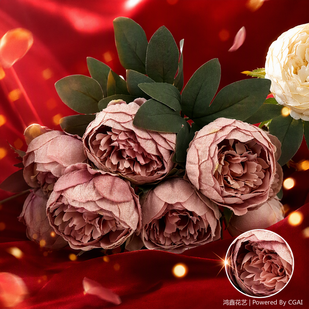 أزهار مزيفة في غرفة نوم غرفة النوم وغرفة النوم Specification image