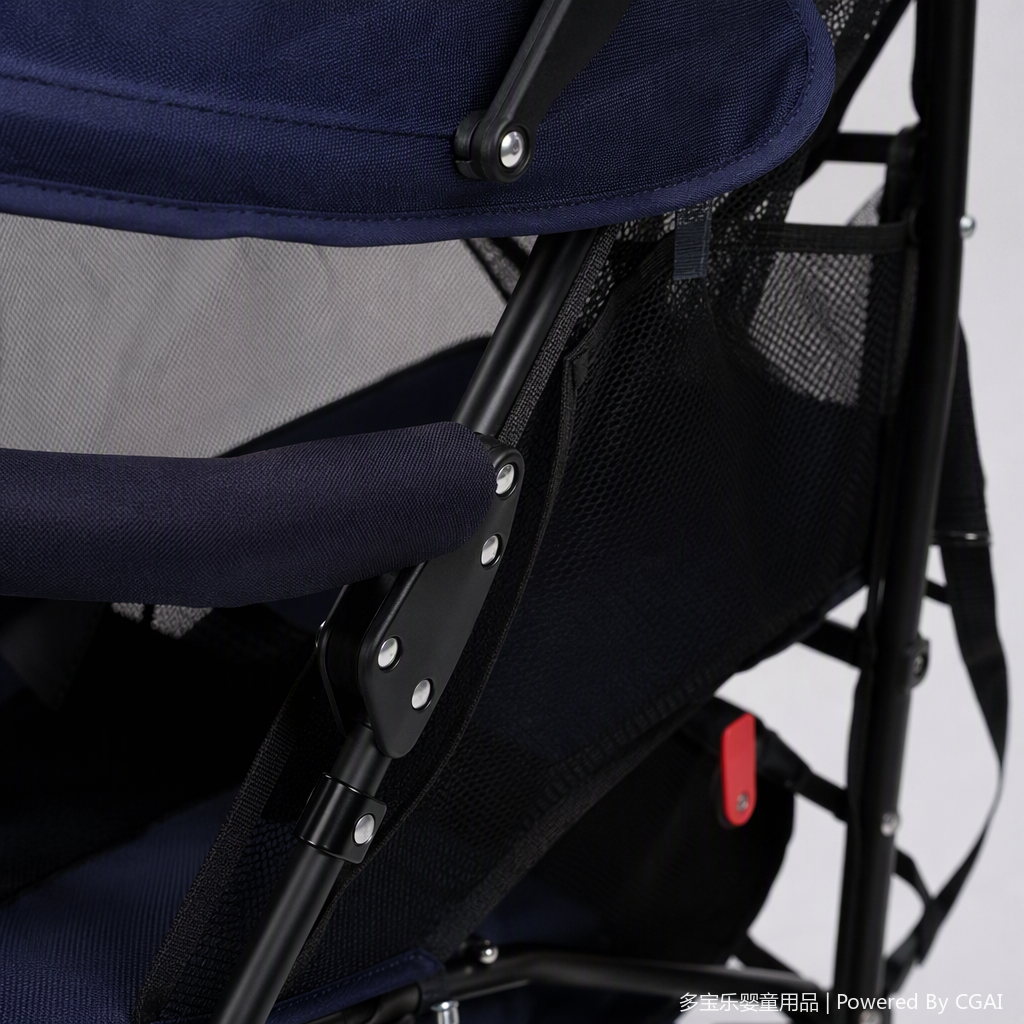 Lightweight folding baby strollers suitable for multiple scenarios, safety seats, baby carriers, cribs and strollers