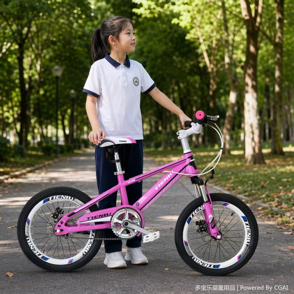 Children's cartoon color bicycle wheel sets, safe and durable cycling equipment, children's cycling supplies details Picture