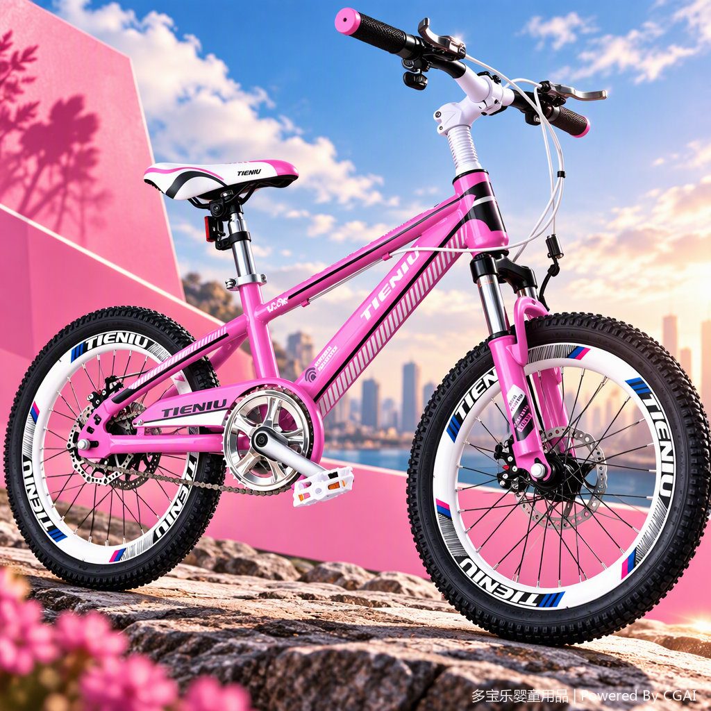 Children's cartoon color bicycle wheel sets, safe and durable cycling equipment, children's cycling supplies Specification image