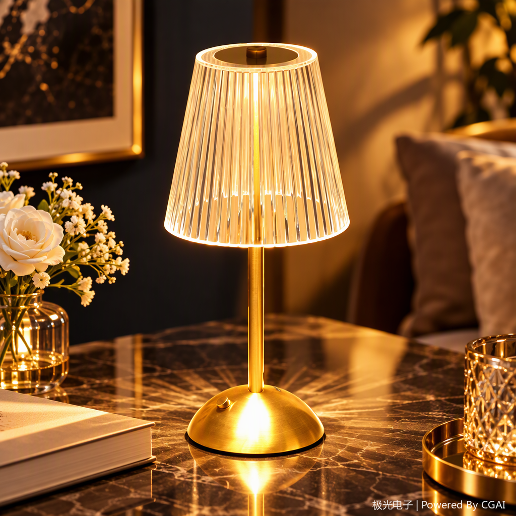 Creative and colorful decorative table lamps, night lights, warm bedroom bedside reading lamps, simple and modern household lighting products Specification image
