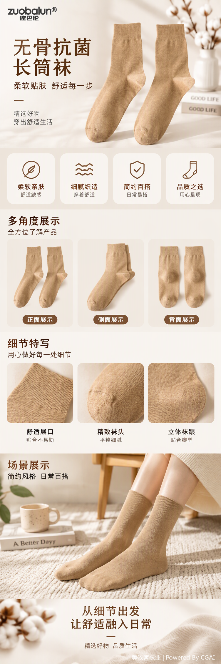Comfortable and breathable multi-color and multi-size underwear and sock sets for casual and sporty women and men pic 1