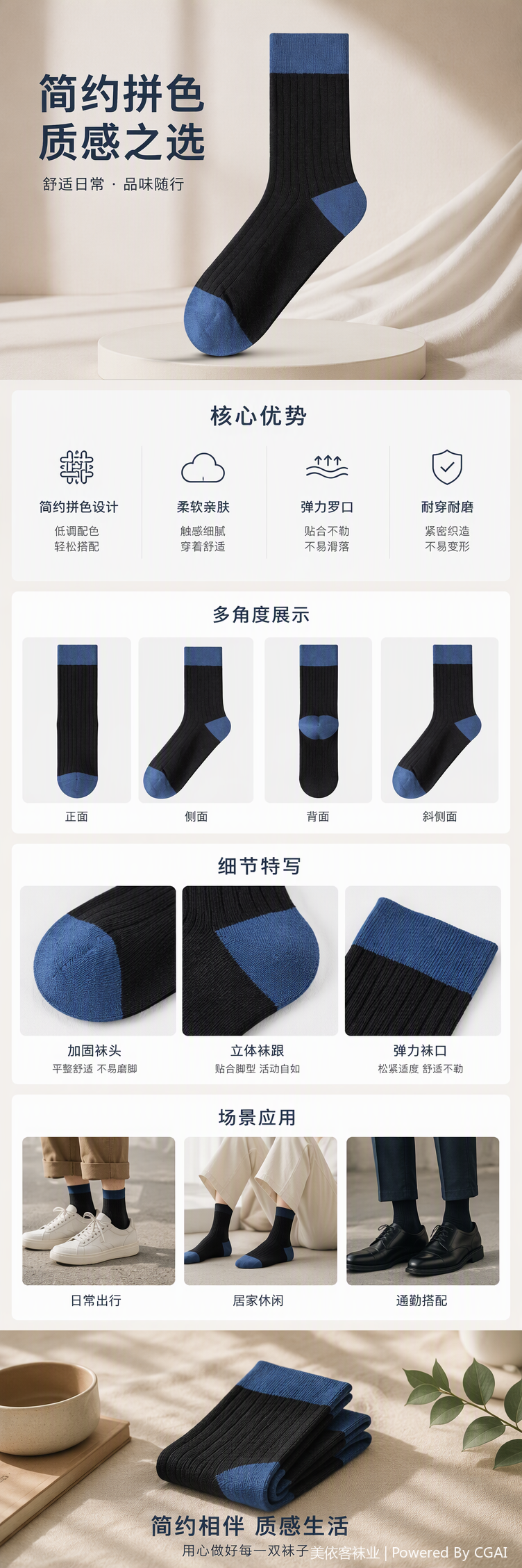 Comfortable sports and casual cotton socks for men and women, thin, breathable and versatile sports socks, trendy and casual styles, multiple colors to choose from pic 1