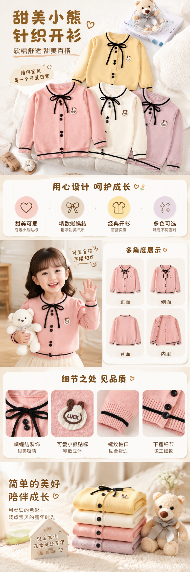 Imported infant and toddler clothing for spring and summer, soft and comfortable baby and toddler clothing sets, trendy styles pic 1