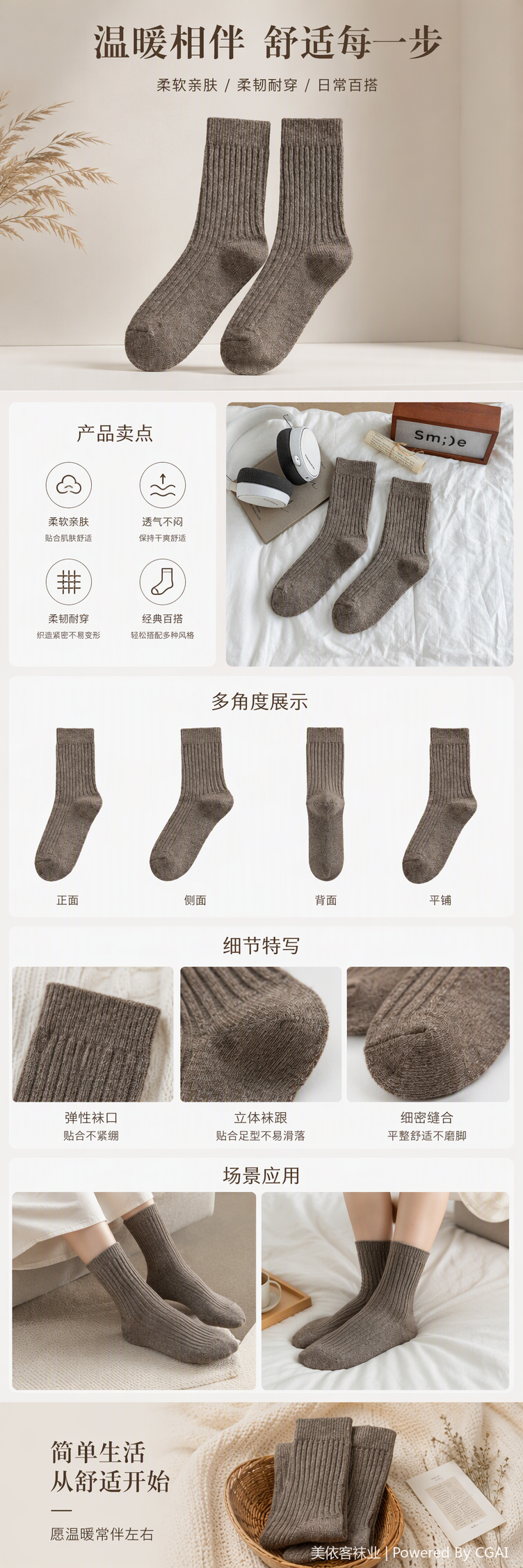 Comfortable and breathable pile socks for women and students, versatile casual short socks, trendy and colorful sports socks pic 1