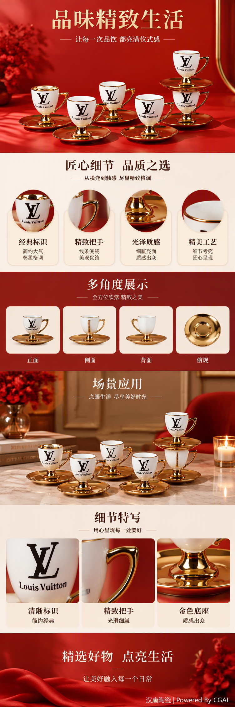 A multi-functional coffee set, a practical combination of portable coffee cups, coffee POTS, coffee spoons and coffee filters for home use pic 1