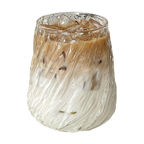 Múltiples vasos de agua de vidrio transparente hogar diario oficina creativa taza de café y té resistente al calor resistente a las caídas estilo simple Specification image