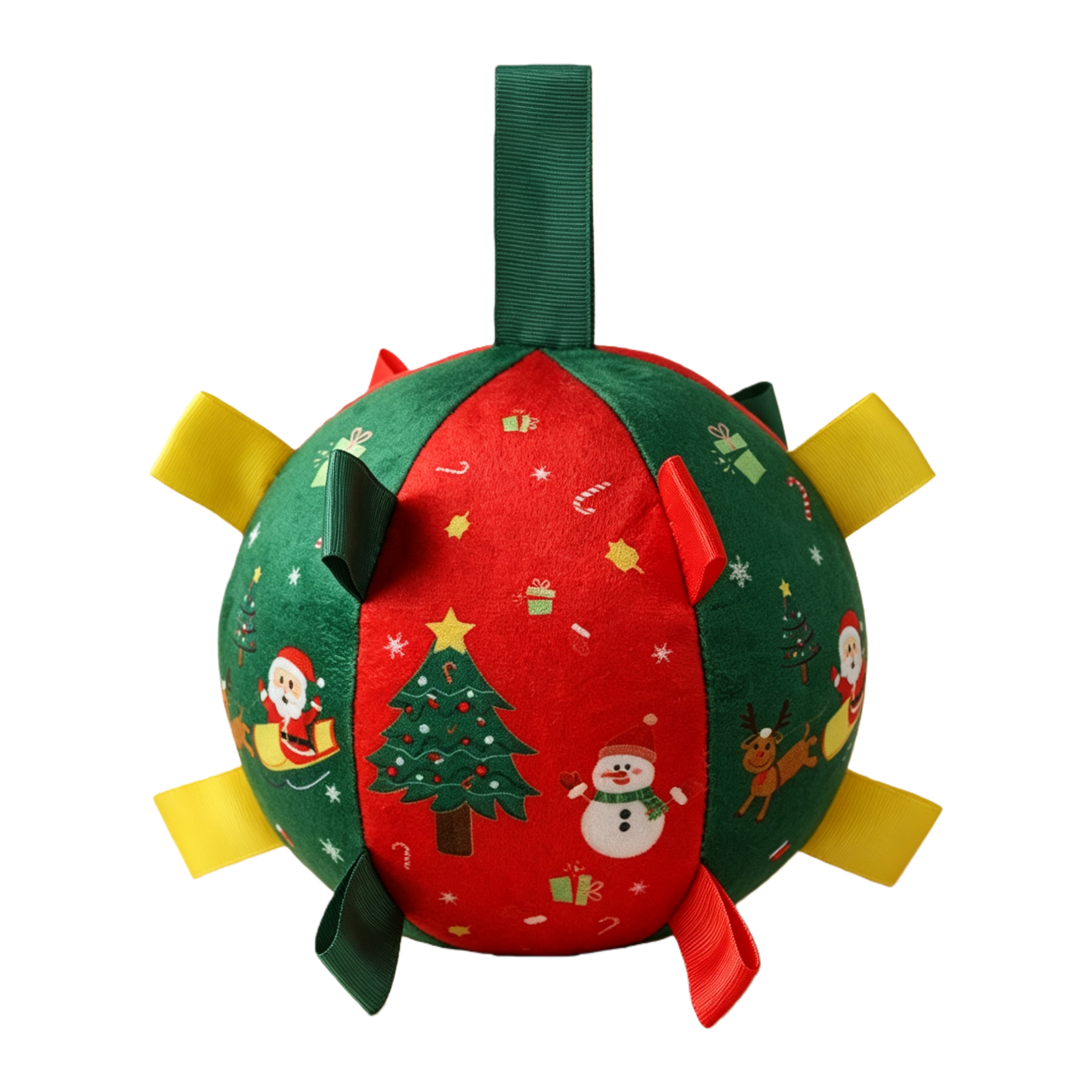 Creative Christmas festival Christmas bell ball pet toys Specification image