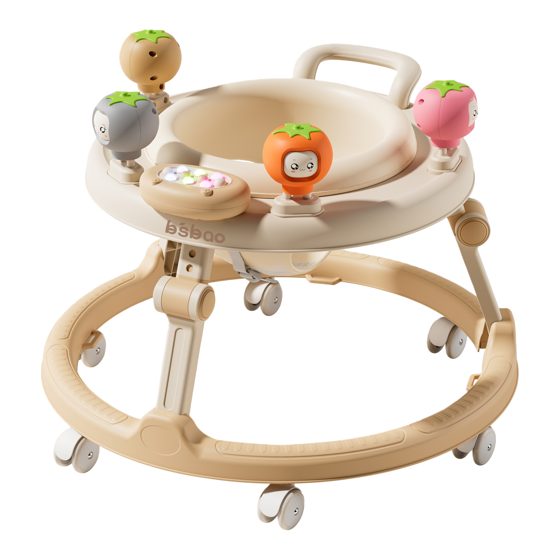Andador multifuncional para niños bebé carro de educación temprana trolley para niños buggy con música asiento de seguridad antideslizante correa de seguridad productos de cama para niños productos para madres y bebés coche de equilibrio details Picture