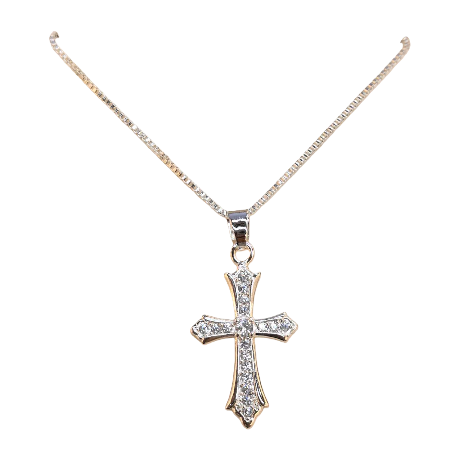 Кулон с серебряным крестом, кулон с серебряным крестом Item Picture