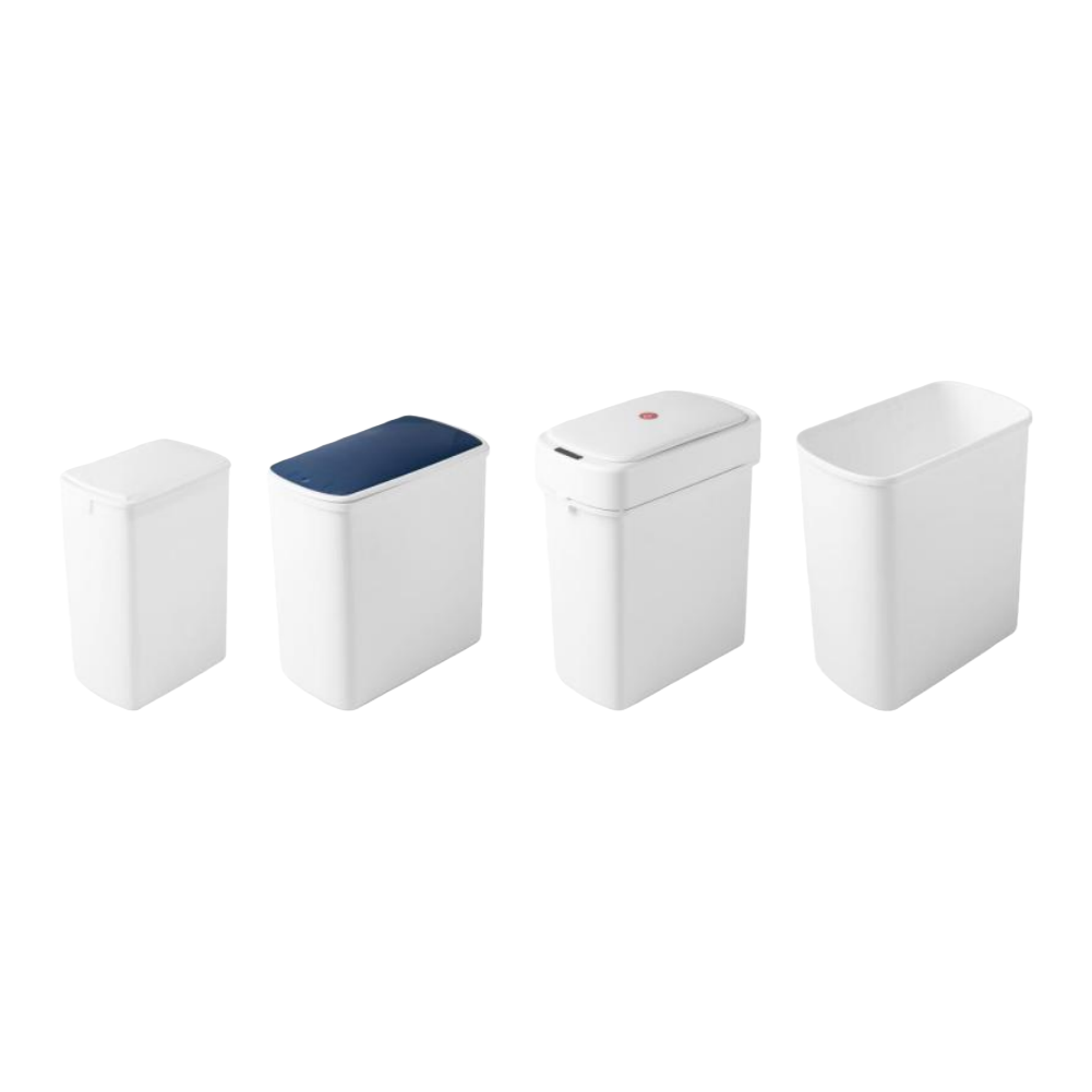 The multi-functional household trash can, large-capacity plastic storage bucket for kitchens and bathrooms, is simple, environmentally friendly and durable Application Scenario