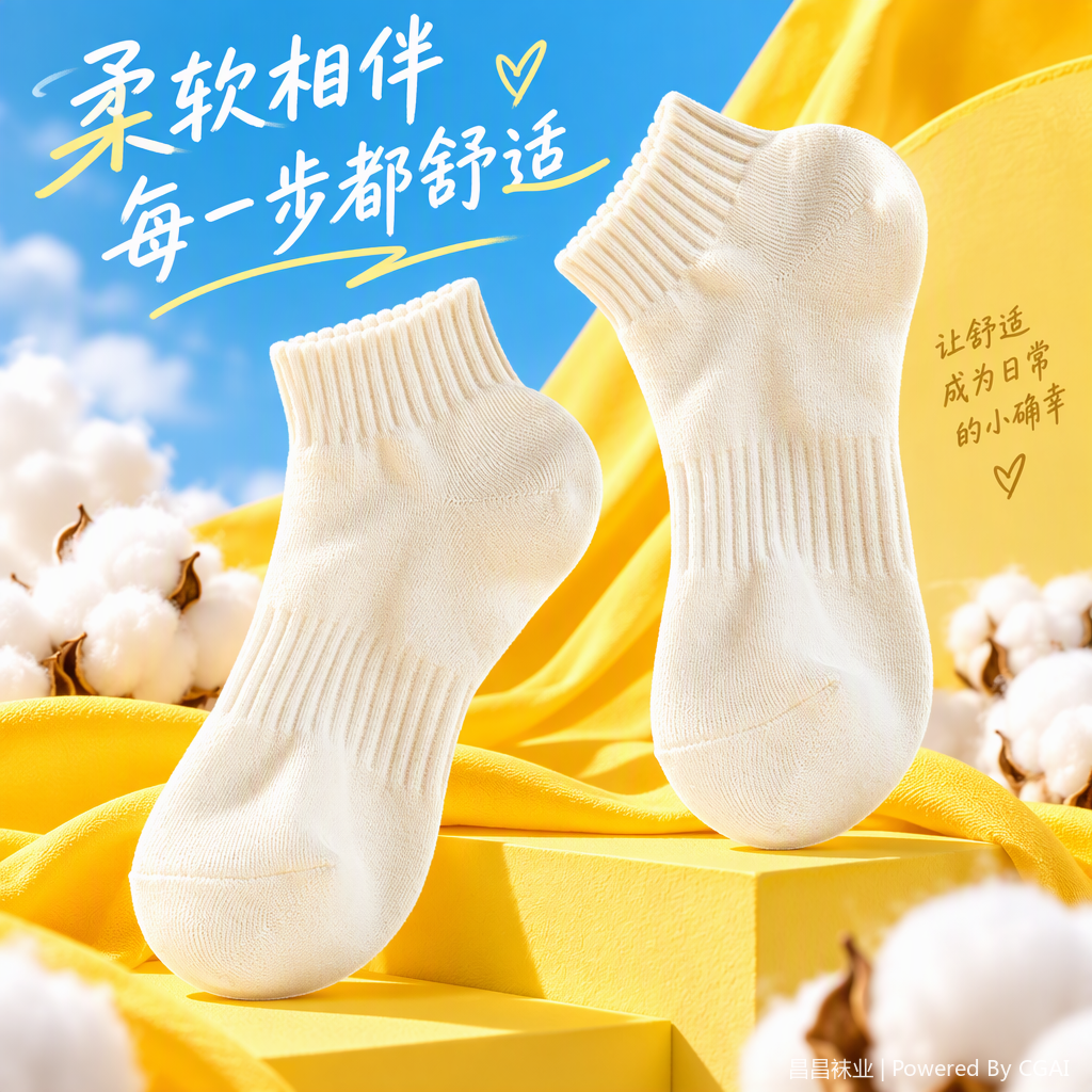 Comfortable invisible boat sock set, breathable, anti-slip and odor-resistant thin sports socks for women, versatile for summer Application Scenario