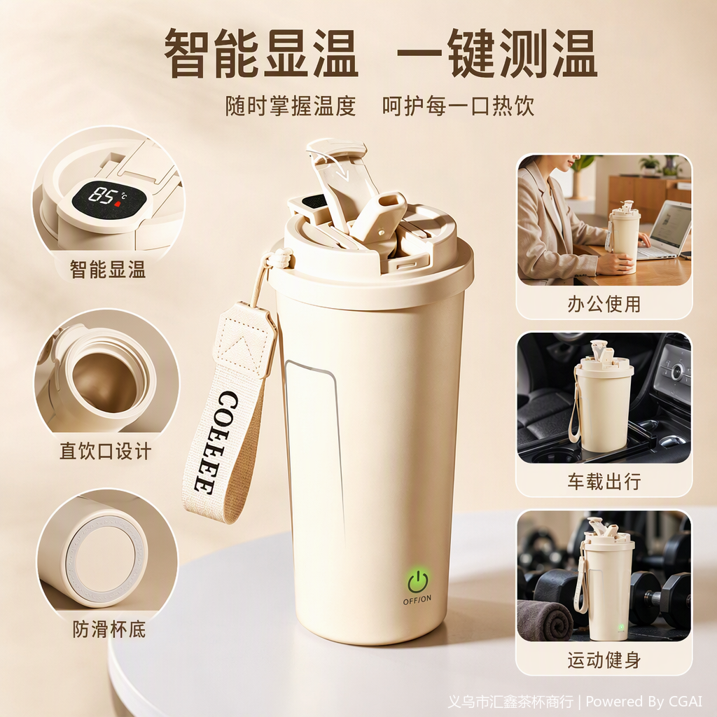 The multi-functional household coffee machine is an essential kitchen appliance for fully automatic strong aroma quick brewing of various flavors details Picture