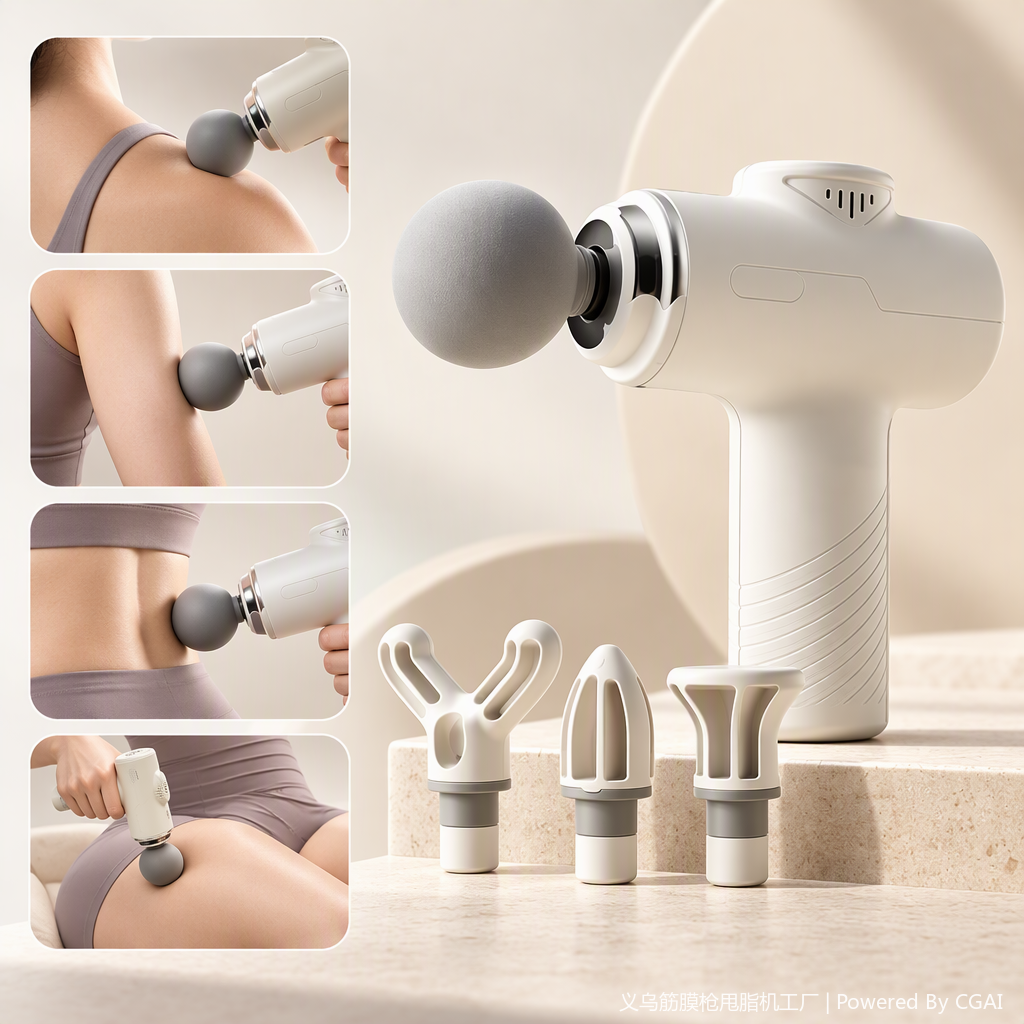 Multi-functional portable fascia relaxation massage device, deep muscle therapy household appliance, health care equipment Specification image