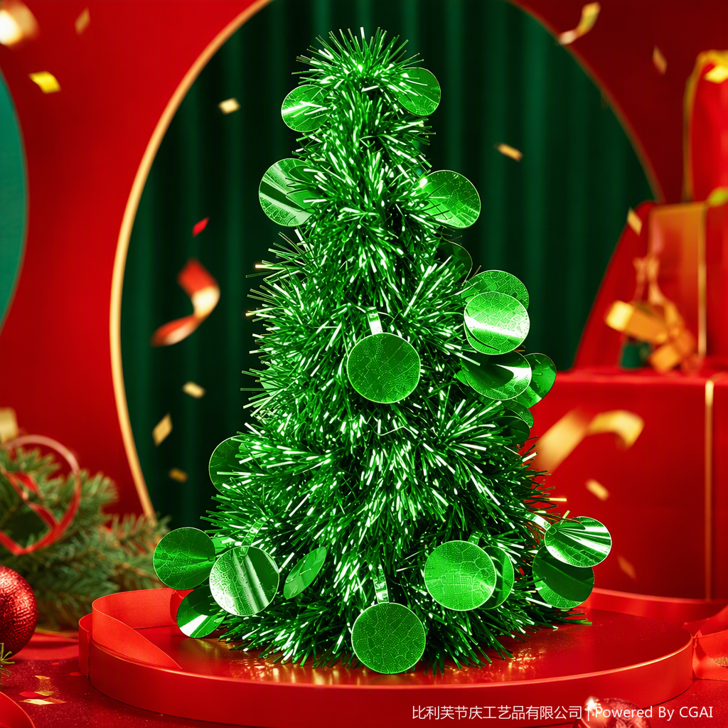 Árbol de navidad creativo oficina cultura decoración ambiente festivo artículos de navidad colocación de regalos
