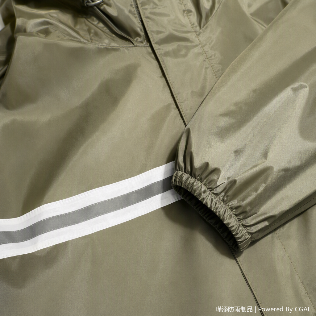 Windproof and waterproof one-piece raincoat, outdoor rain cover, rain, wind and sun protection, suitable for both men and women, lightweight and portable rain gear Item Picture