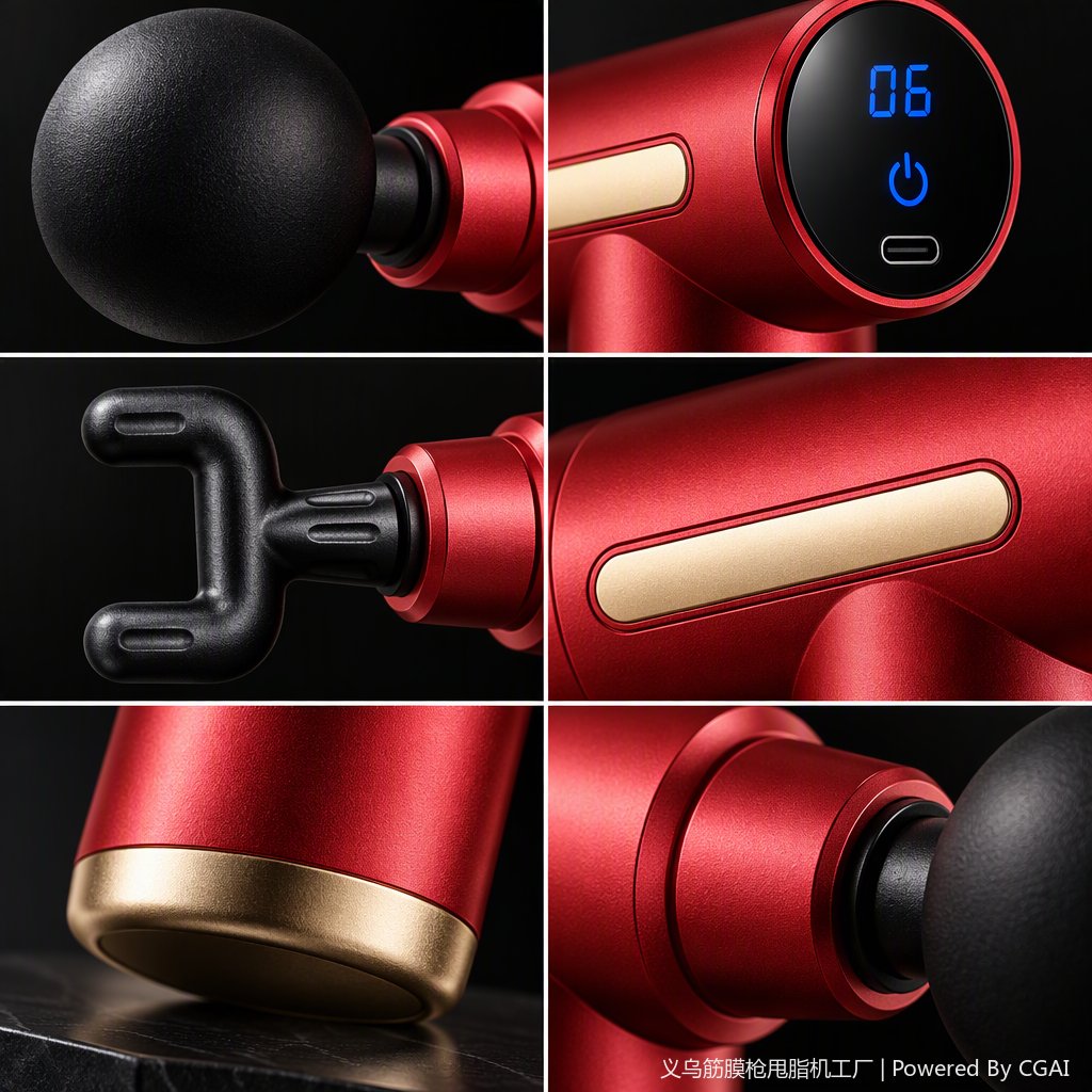 Multi-functional portable fascia relaxation device, massager, deep muscle therapy, household appliances, health care equipment Specification image