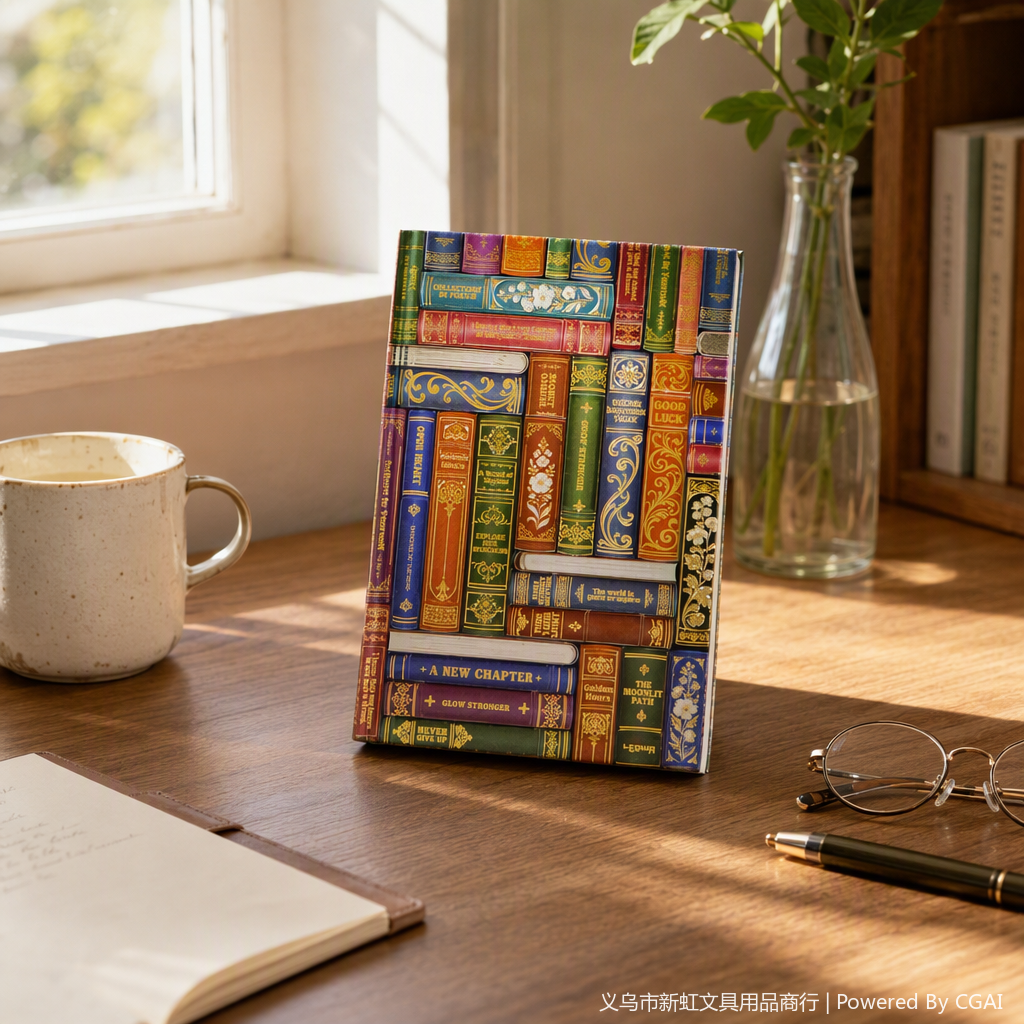 مفكرة تصميم من طراز Wisdom Bokshelf تحتوي على مفكرات مدرسية مبتكرة، لوازم مكتبية details Picture