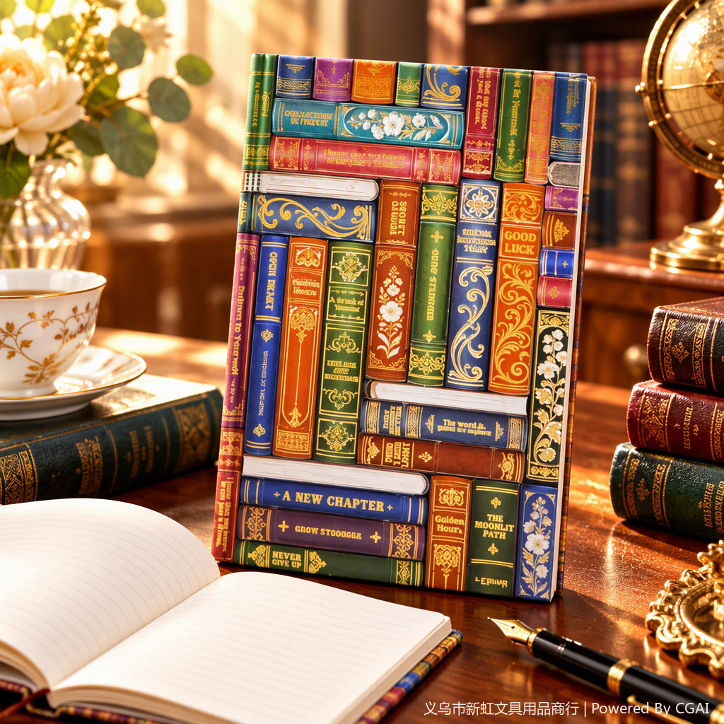مفكرة تصميم من طراز Wisdom Bokshelf تحتوي على مفكرات مدرسية مبتكرة، لوازم مكتبية Specification image
