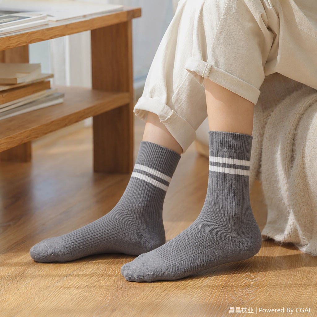 Cómodo deporte casual calcetines de algodón unisex transpirable sudor calcetines deportivos slim tendencia estilo versátil
