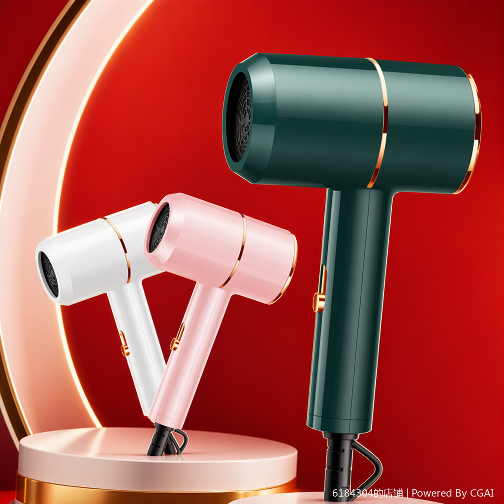 Electrodomésticos importados secador de pelo de alta eficiencia de alta potencia portátil silencioso cuidado del cabello secado rápido para el hogar tipo profesional Specification image