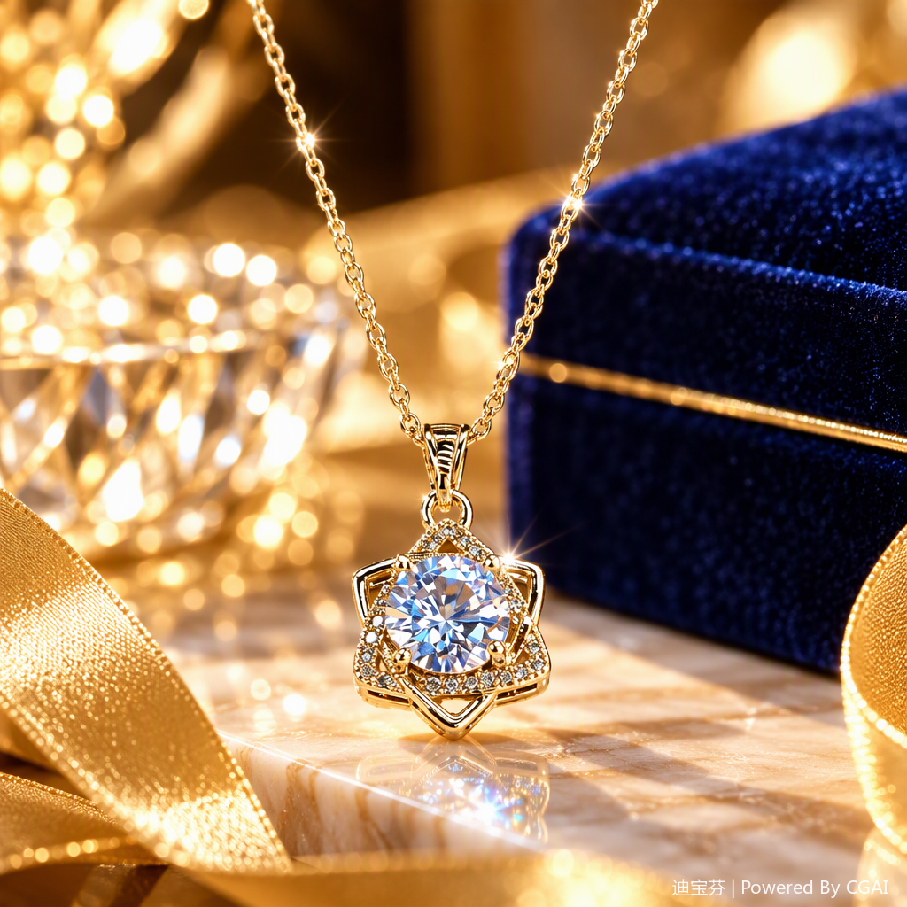 قلادة ذهبية، قلادة نجمة Specification image