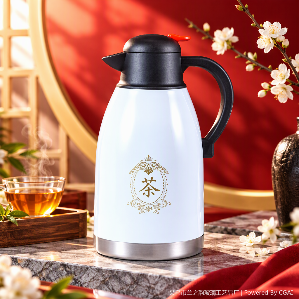 أطباق مطبخ مصنوعة من الفولاذ المقاوم للصدأ تستخدم أبريق شاي مقاوم للحرارة Specification image