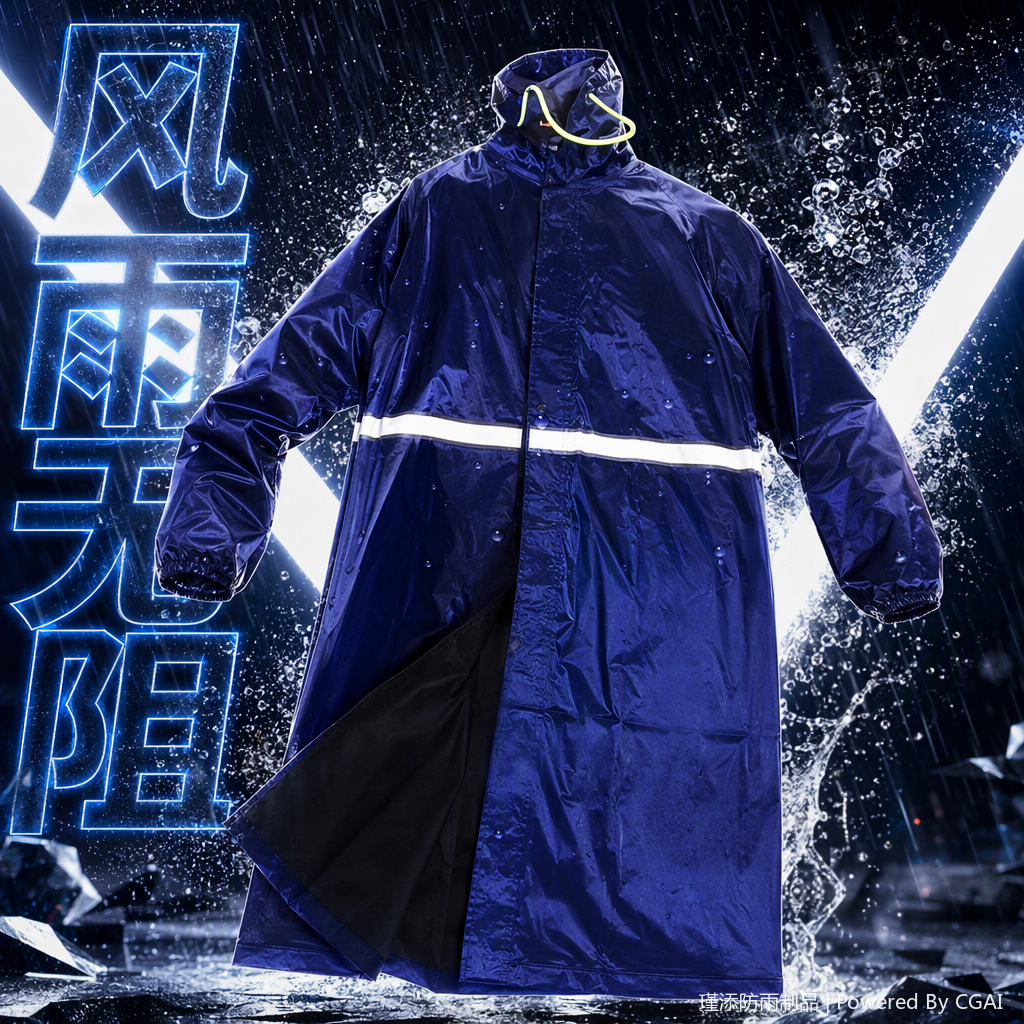 Windproof, sunshade and rainproof one-piece raincoat, outdoor raincoat, portable waterproof, windproof and rainproof equipment, suitable for both men and women in multiple colors Application Scenario