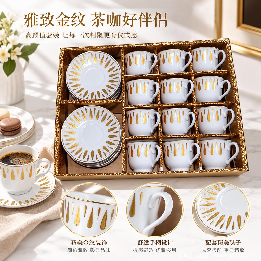Multi-functional coffee set, home hand-brewed filter cup, coffee pot, coffee spoon, coffee filter, portable coffee utensil combination Specification image