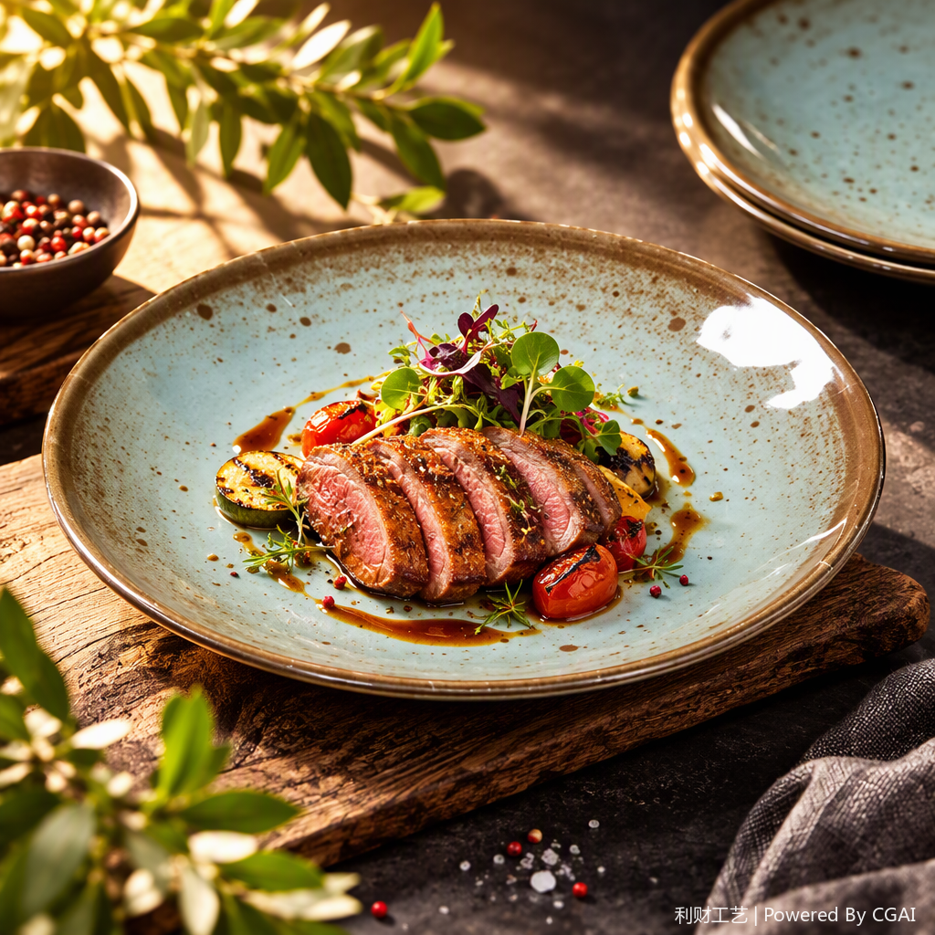 العديد من أطباق الخزفية المنزلية، أدوات منزلية، أدوات خلاقة، أطباق المائدة Specification image