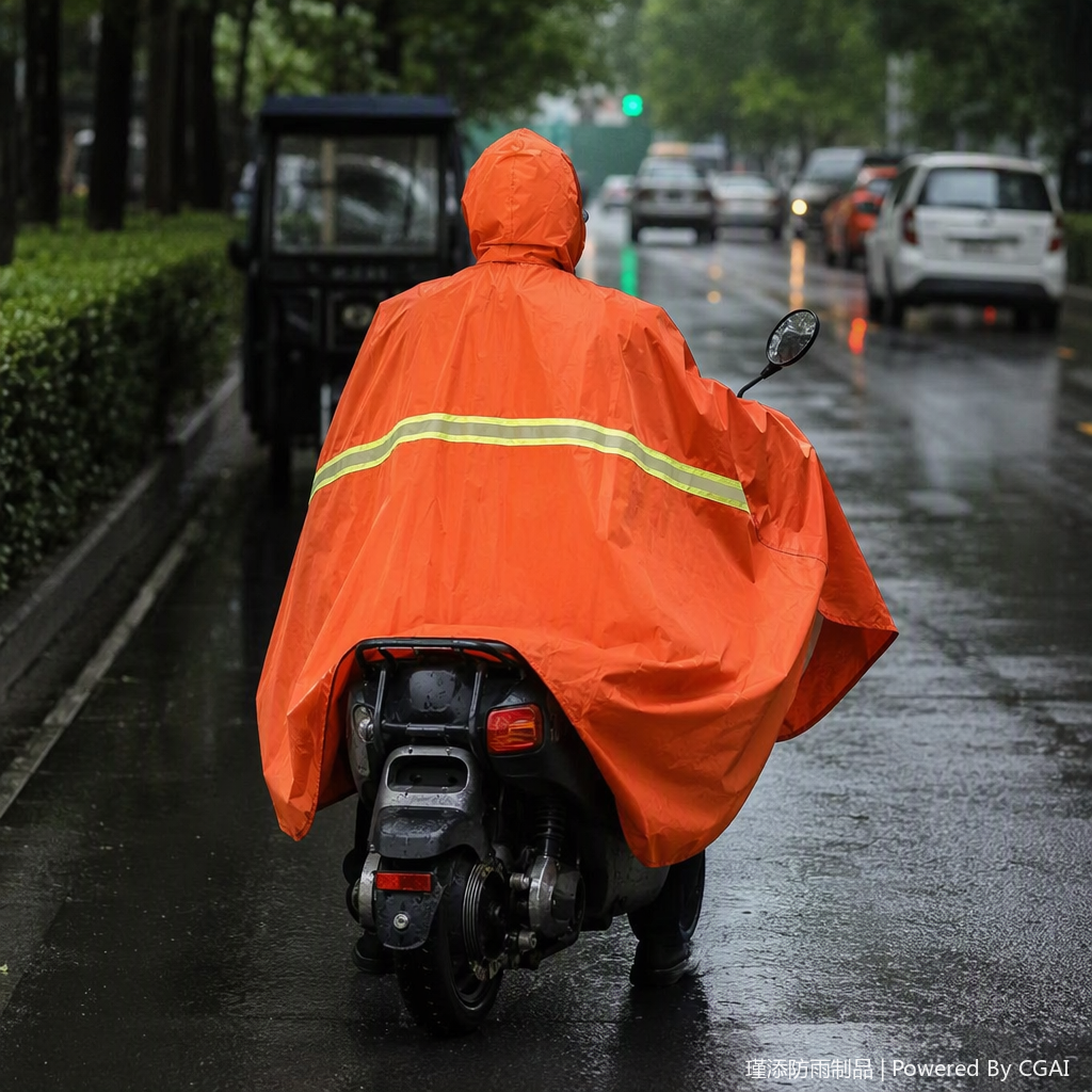 Multi-functional one-piece raincoat, windproof, sunshade, rainproof, portable outdoor rain cover and rain gear, waterproof, sun-proof and windproof products Item Picture
