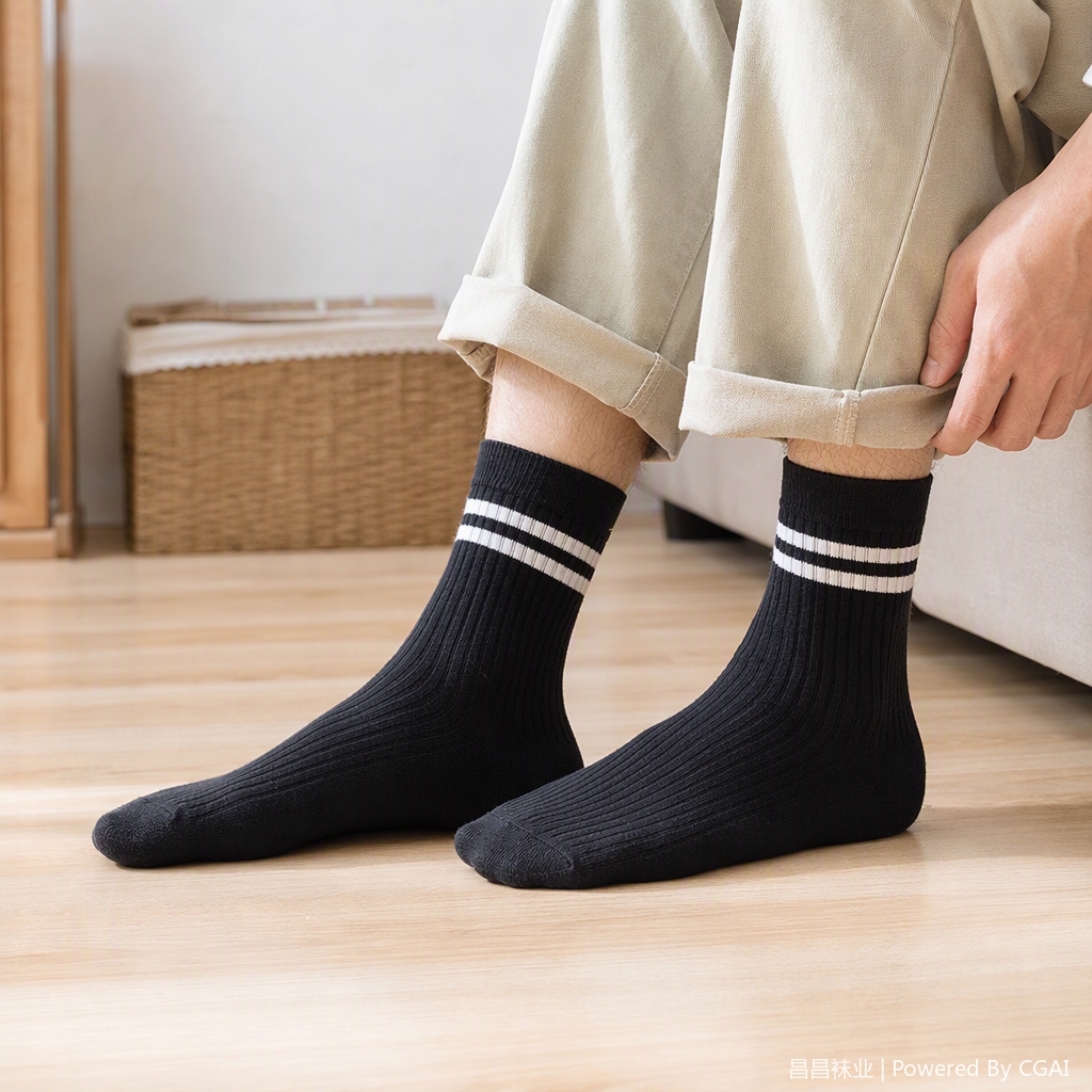 Calcetines deportivos casuales de algodón mujeres hombres slim transpirable cómodo versátil calcetines deportivos casuales calcetines deportivos para hombres y mujeres Specification image