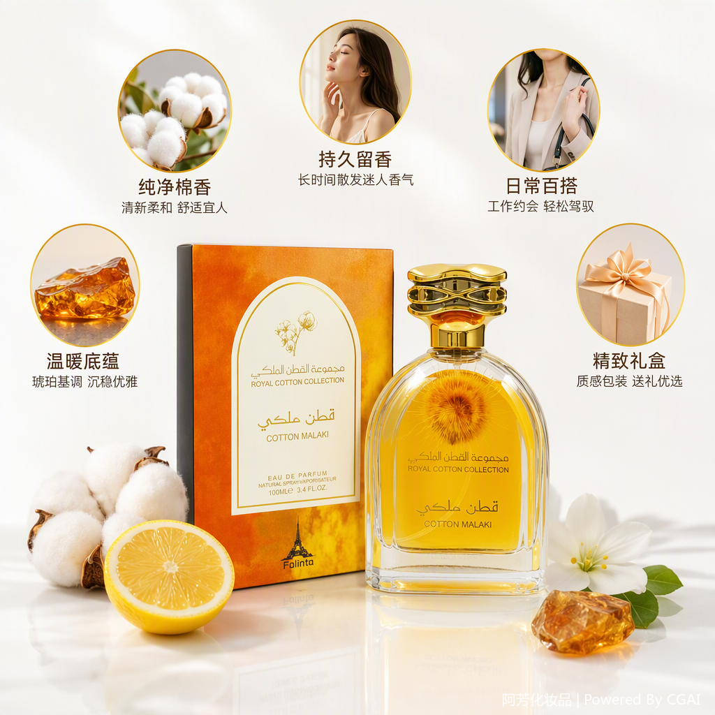清新花果香女士淡香水持久自然香氛香气优雅适用日常