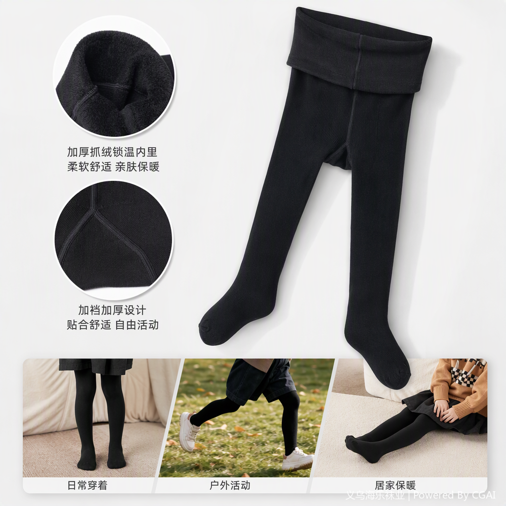 Fashionable, slimming and elastic pantyhose black, versatile for autumn and winter, women's thin and trendy new style