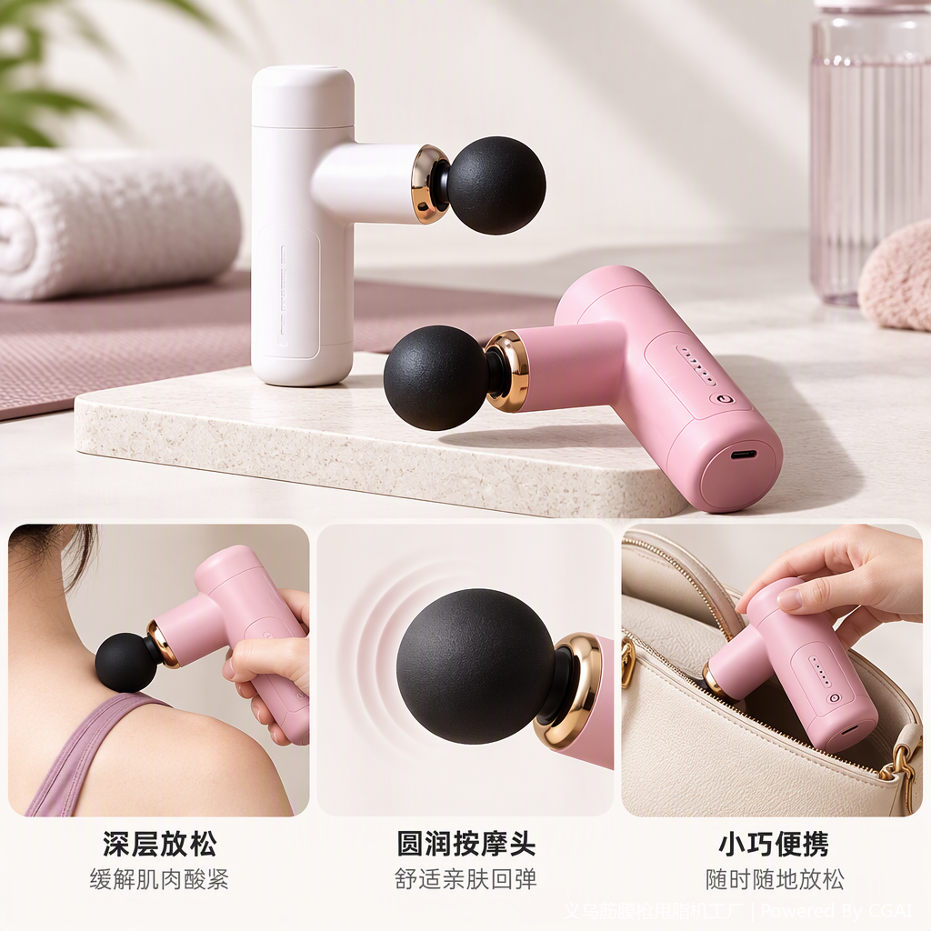 Masaje multifuncional relajador muscular pistola portátil fascia fisioterapia profunda equipamiento de fitness doméstico