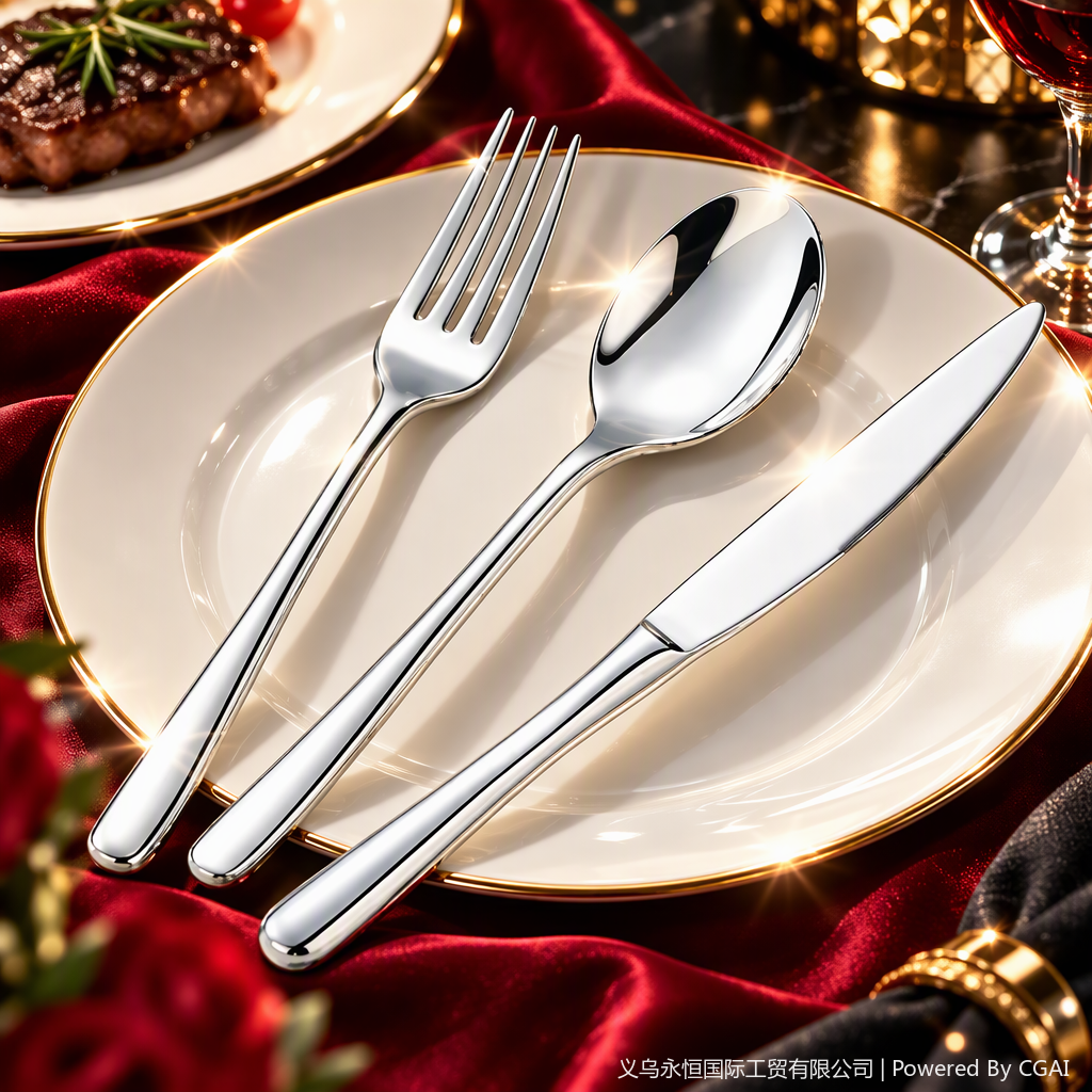 Juego de cubiertos multifunción cuchillo tenedor cuchara combo hogar portátil utensilios de cocina mesa de comedor esencial práctico set Specification image