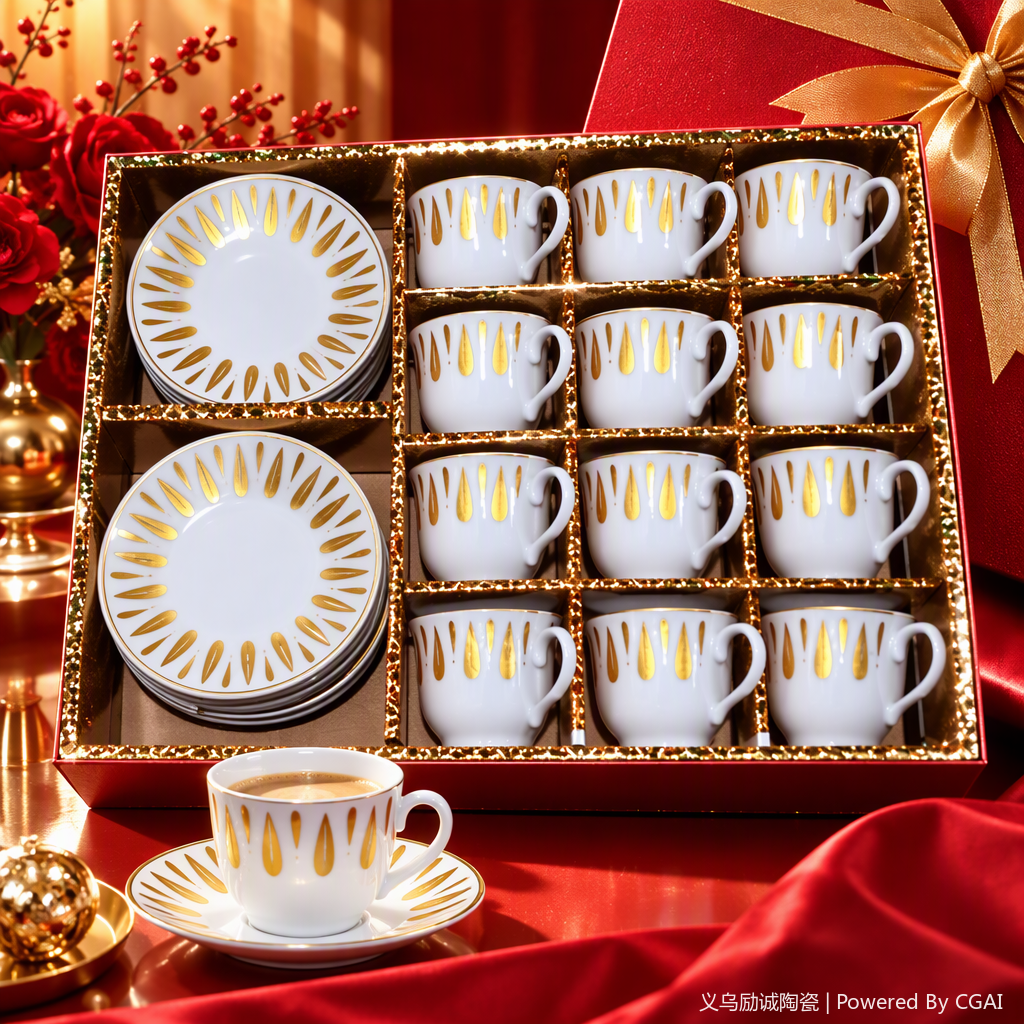 Multi-functional coffee set, home portable coffee cup, coffee pot, coffee spoon, coffee filter combination set, gift for giving Item Picture