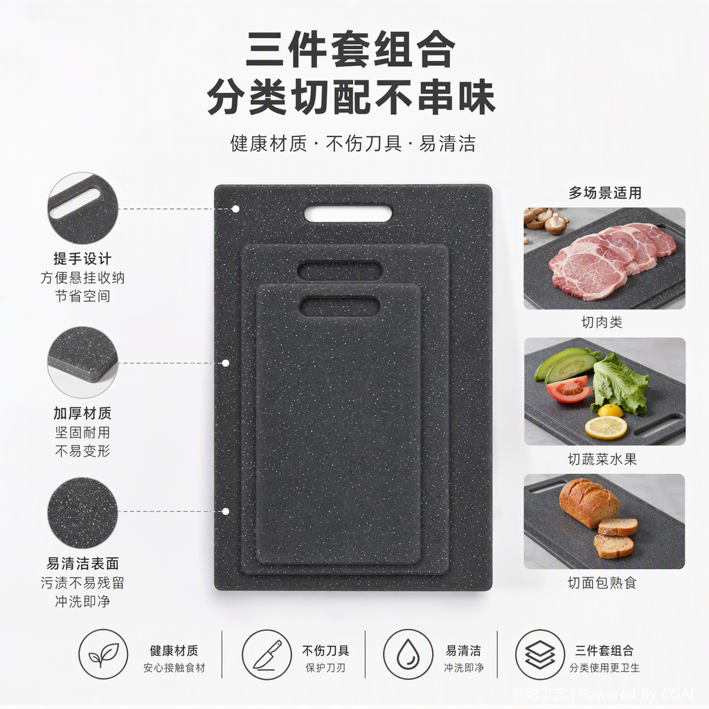 مجموعة لوازم أدوات المطابخ المتعددة الأغراض وأدوات المطبخ المنزلية Specification image