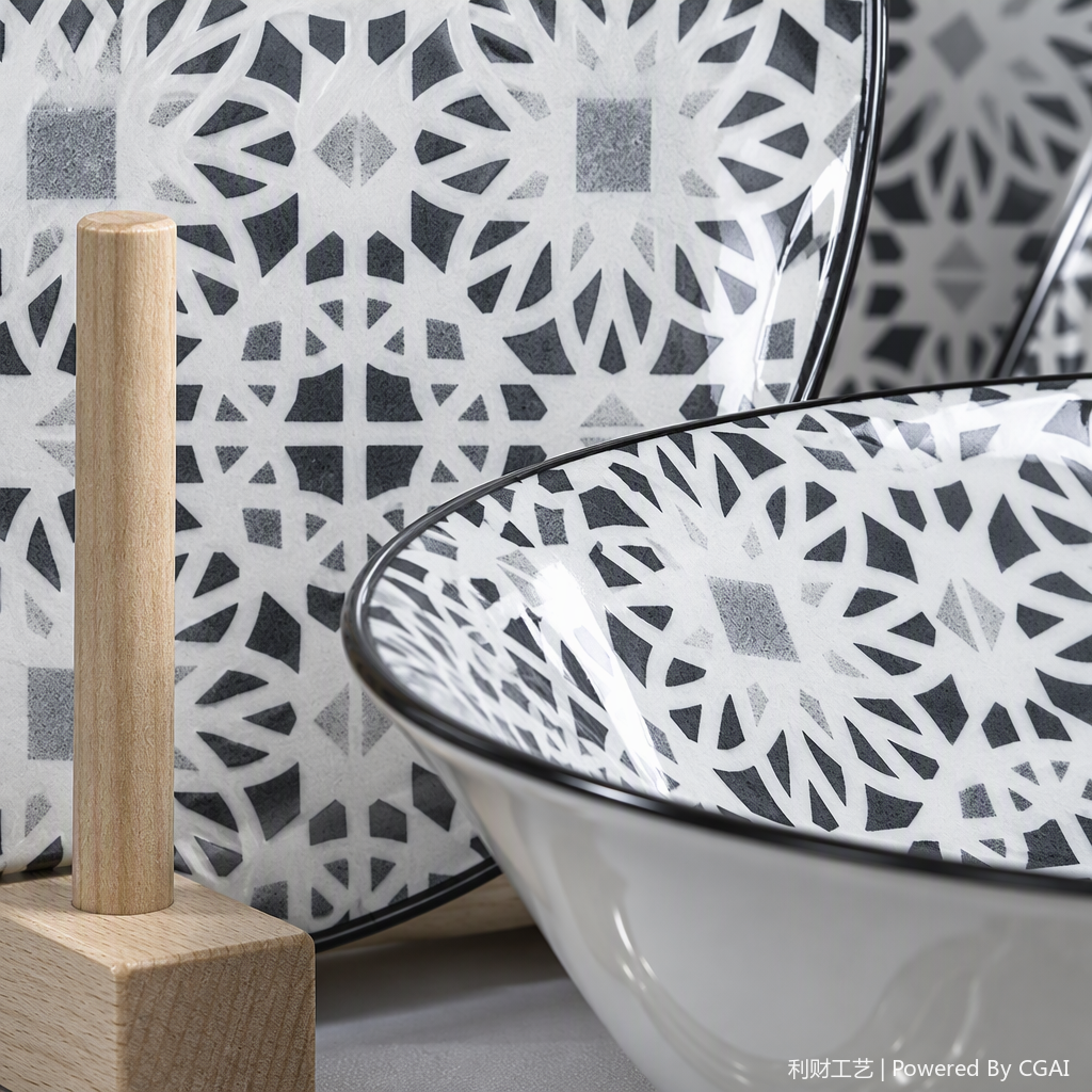 مجموعة أدوات المائدة المصنوعة من الفخار المتعدد الأطباق المصنوعة من الطبق المنزلي Specification image