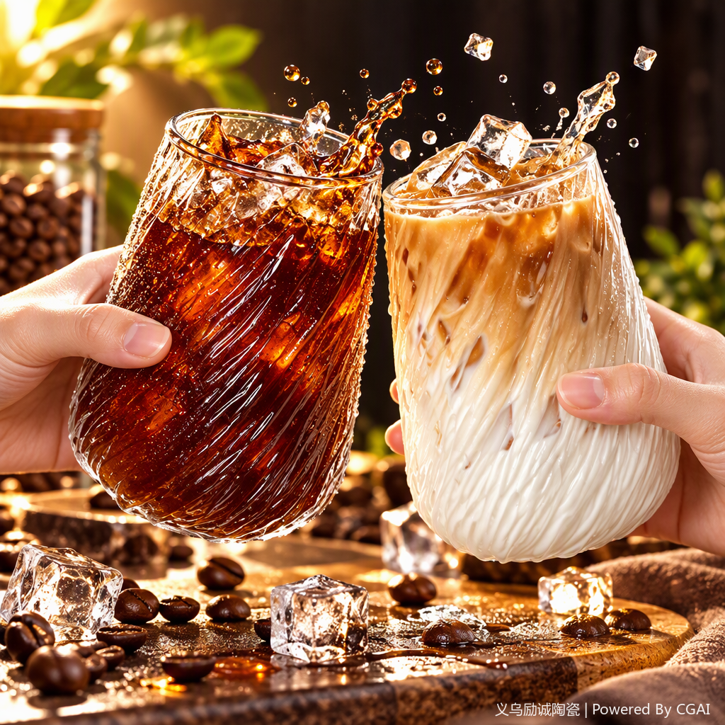 ويُستخدم العديد من الأكواب الشفافة في المنازل في شكل مجموعات من الأكواب الإبداعية المقاومة للحرارة