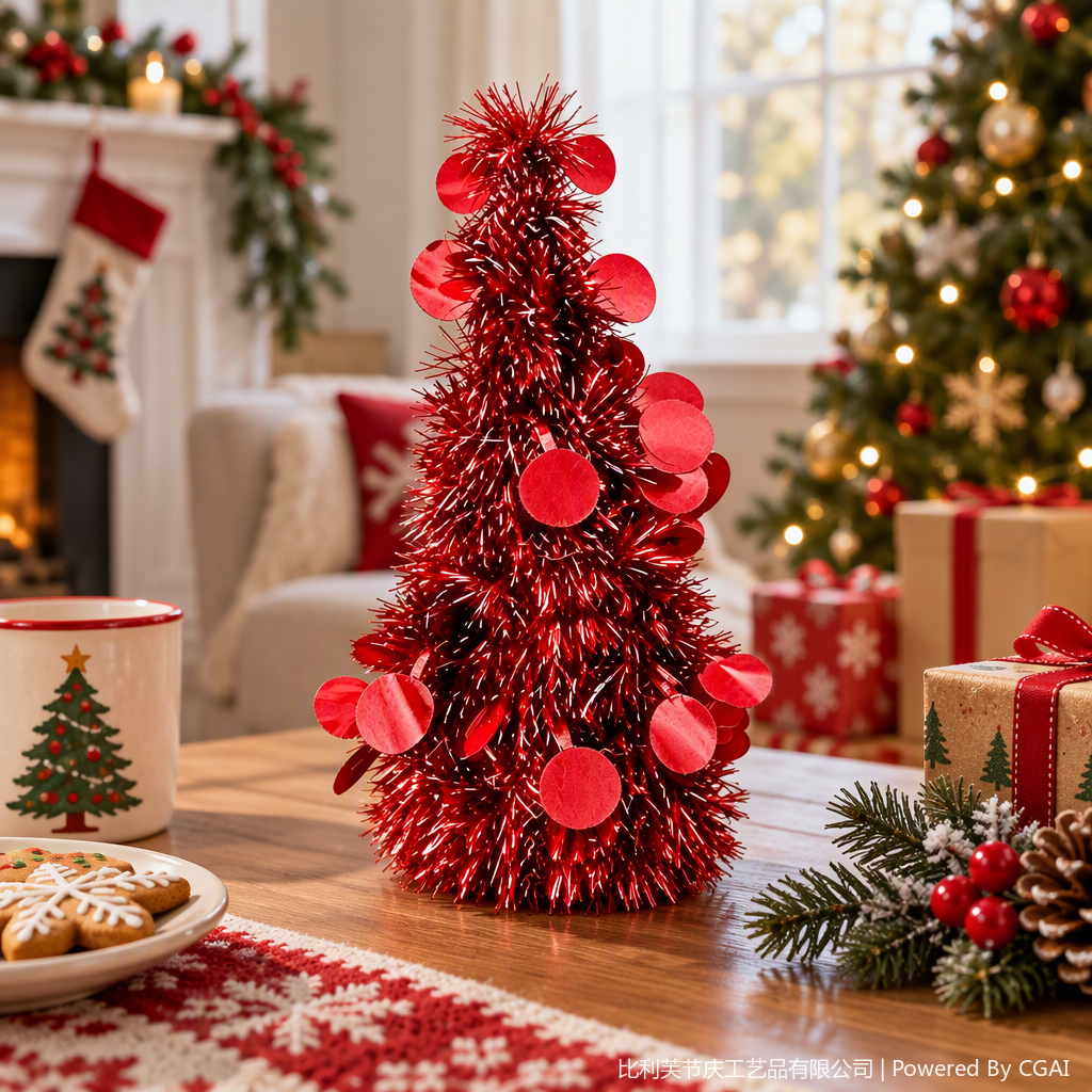Oficina creativa decoraciones de navidad vacaciones cultura ambiente arreglo regalos de navidad decoraciones suministros Specification image