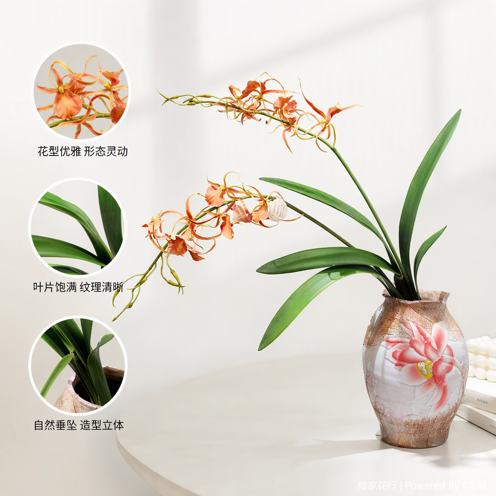 Plantas suculentas macetas orquídeas ornamentales bonsai jardinería interior jardinería ornamental mantenimiento bonsai details Picture