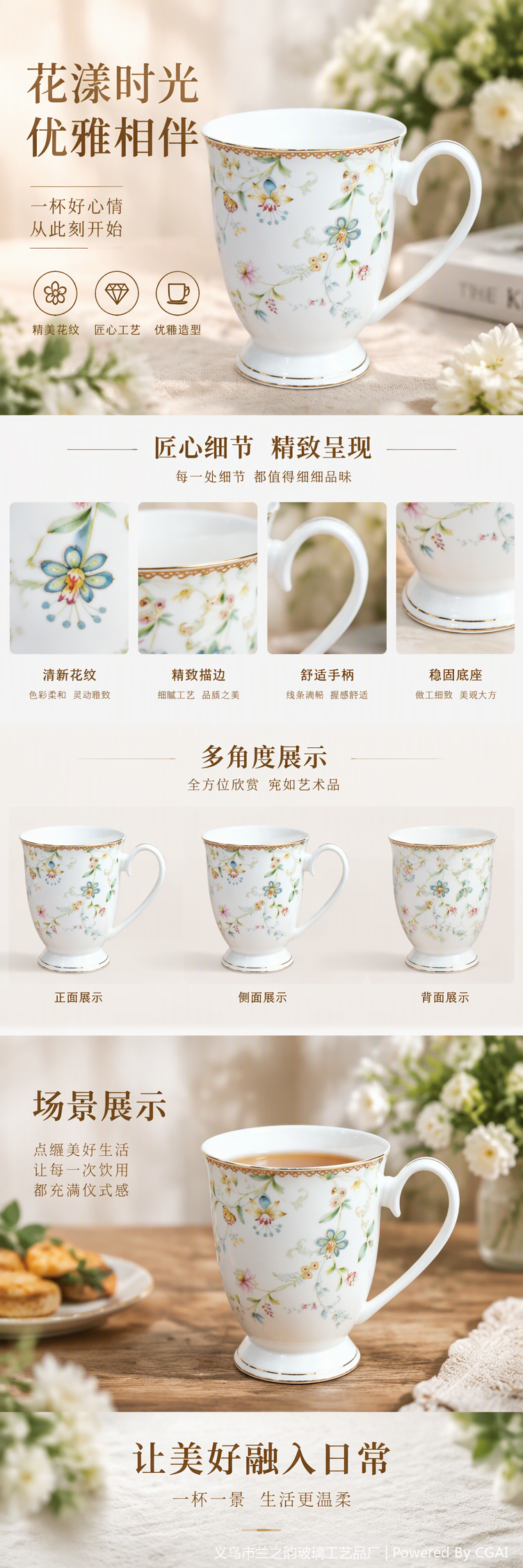 Colorful ceramic cups, daily necessities, household creative coffee and tea cups, simple and heat-resistant student office supplies pic 1