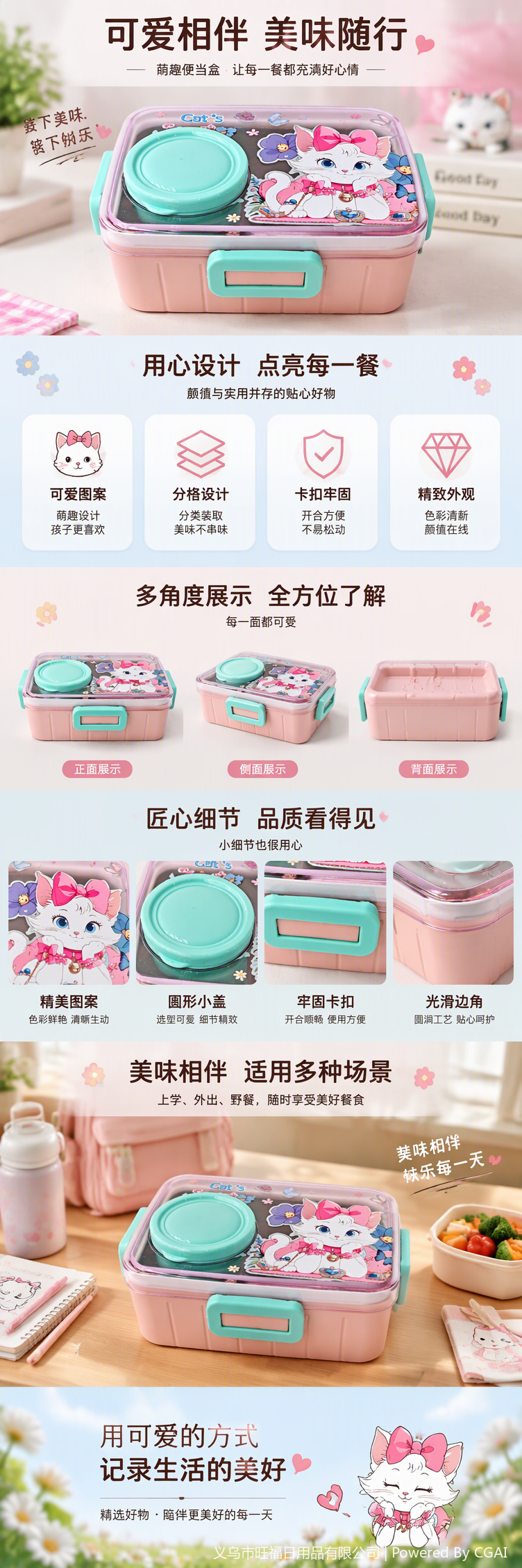 Stainless steel multi-layer insulated lunch box, daily necessities, tableware, food preservation box, lunch box, portable insulated lunch box, heat-resistant and durable pic 1