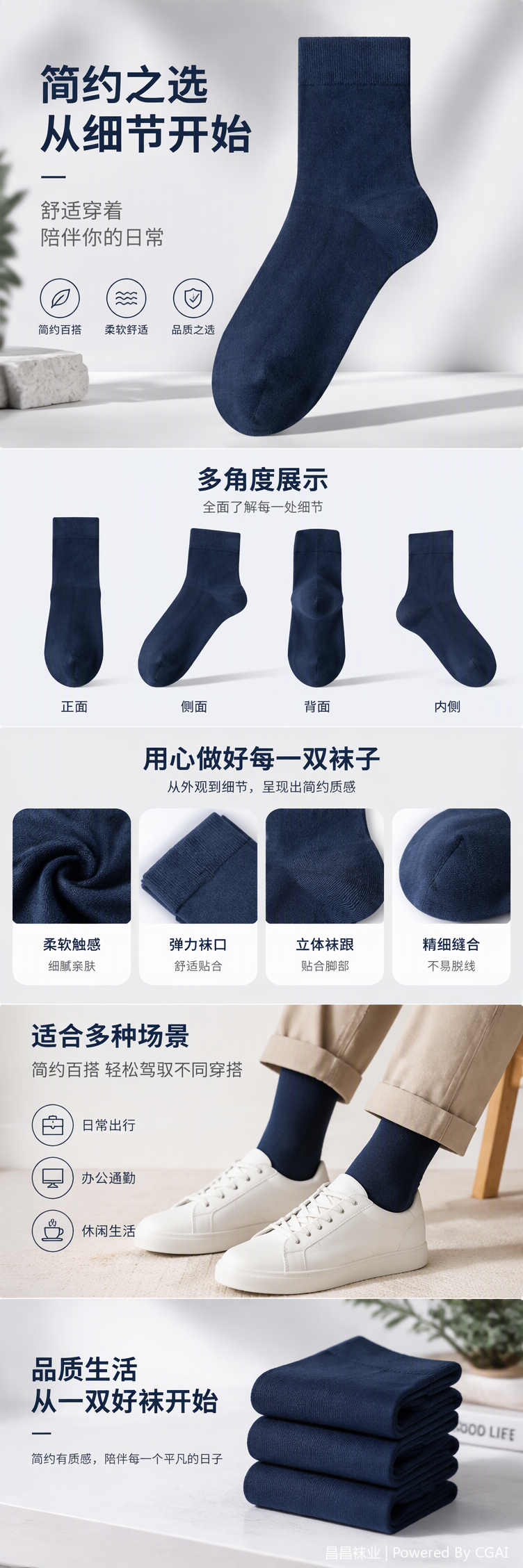 Cómodo deporte casual calcetines de algodón unisex transpirable sudor absorbente slim calcetines deportivos traje pic 1